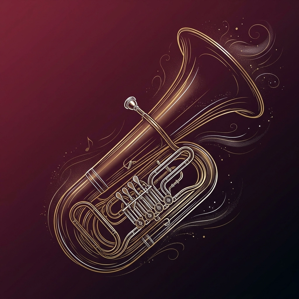 Tuba – vonalrajzos belépőkép